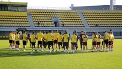 Η προπόνηση της ΑΕΚ στα Σπάτα