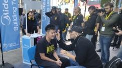 Ο Σιάο στη Fan Zone του Άρη