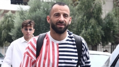 Συγκεντρώθηκαν στο ξενοδοχείο οι διεθνείς για τους αγώνες με Σκωτία και Δανία