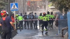 Κατέρρευσε εξαώροφο κτήριο στη Μαδρίτη: Πανικός στο κέντρο της πόλης (vid)