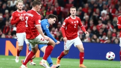 Το γκολ του Τζόλη για το Δανία-Ελλάδα 3-1