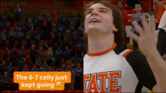 Το «6-7» τρελαίνει και τα γήπεδα του μπάσκετ: Φίλαθλοι και παίκτες πανηγυρίζουν στους 67 πόντους (vid)