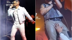 «Σταμάτα να το κάνεις αυτό, σε παρακαλώ»: Η στιγμή που θαυμάστρια αγγίζει τον Mario απρεπώς πάνω στην σκηνή (vid)