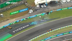 Ο Πιάστρι το έριξε στον τοίχο και «χαρίζει» το πρωτάθλημα στον Νόρις - Κόκκινη σημαία στο Σπριντ της Βραζιλίας (vid)