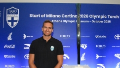  Αλέξανδρος Γκιννής: «Σοκαρίστηκα όταν έμαθα ότι θα είμαι ο πρώτος λαμπαδηδρόμος»