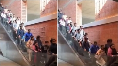 Πανικός σε πανεπιστήμιο στο Μπανγκλαντές: Κυλιόμενη σκάλα «έτρεχε» με ιλιγγιώδη ταχύτητα (vid)
