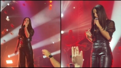 Η Καλλιμάνη «έφαγε» λουλούδια στο πρόσωπο από θαμώνα και τα πήρε στο κρανίο: «Τι μ@λ@κ@ς!» (vid)