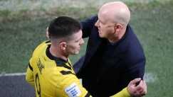 Ο Μάρκο Νίκολιτς με τον Λούκα Γιόβιτς