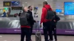 Η άφιξη του Ολυμπιακού στη Βαρκελώνη για το ματς με την Μπαρτσελόνα