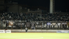 Οι οπαδοί του ΠΑΟΚ στη Λιβαδειά