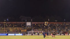 Οι οπαδοί της ΑΕΚ στις Σέρρες