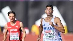 O Φρανκς πήρε ρεκόρ 27 ετών από τον Κεντέρη στον κλειστό στίβο