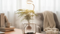 Η γλάστρα του μέλλοντος: Καλλιεργεί φυτά στον αέρα, χωρίς χώμα και νερό (vid)