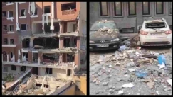 Τρομακτική έκρηξη σε οκταώροφο κτίριο στο Ιράν: Βομβαρδισμένο τοπίο το σημείο (vid)