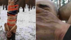 Νέα βίντεο από τα βασανιστήρια του στρατού του Πούτιν σε λιποτάκτες Ρώσους: Τους έδεσαν γυμνούς στον πάγο