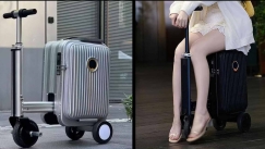 Βαλίτσα για... τεμπέληδες: Την καβαλάς και «ψαρώνεις» όλο το «Ελ. Βενιζέλος»