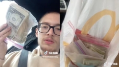 Πήγε σε fast food και βρήκε 5.000 δολάρια στη σακούλα του: Η κίνησή του έγινε viral