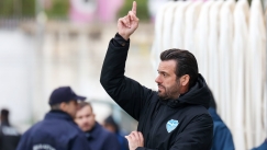 Ο Μανώλης Σκύβαλος, προπονητής του Αιγάλεω