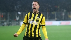 Ο Βάργκα σκοράρει το πρώτο του γκολ με την ΑΕΚ