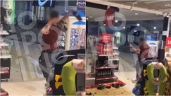 Επιβάτης σε αμόκ στο αεροδρόμιο «Ελ. Βενιζέλος»: Τα έκανε «γυαλιά-καρφιά» επειδή δεν έφυγε η πτήση του (vid)