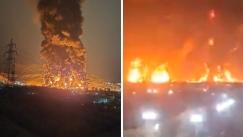 Πύρινη λαίλαπα στην Τεχεράνη: Σκηνές αποκάλυψης μετά από πλήγματα σε εγκαταστάσεις πετρελαίου (vid)