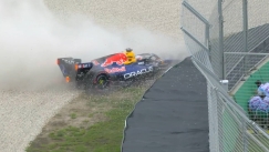 H δραματική έξοδος του Φερστάπεν στο Q1 (vid)