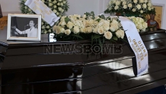 Σε κλίμα συγκίνησης το τελευταίο αντίο στον Γιώργο Μαρίνο