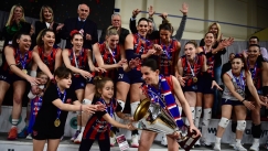 Πανιώνιος, Απονομή, Κύπελλο Ελλάδας, Βόλεϊ