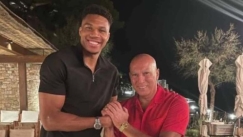 Συνάντηση Νίκου Γκάλη, Σιάο και Γιάννη Αντετοκούνμπο στο Παλέ