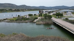 Ο αέρας έφερε καθυστέρηση στο πρόγραμμα του Σαββάτου στο πανελλήνιο πρωτάθλημα κωπηλασίας