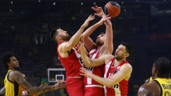 Τα highlights της νίκης του Ολυμπιακού επί της ΑΕΚ στη «SUNEL Arena»