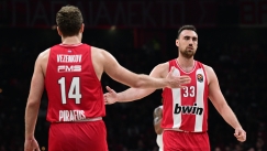 Αυτή είναι η καλύτερη πεντάδα της Euroleague: Μέσα Βεζένκοβ και Μιλουτίνοφ!