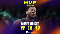 MVP της 38ης αγωνιστικής της EuroLeague ο... μυθικός Ράιτ