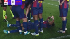 Ο Γιαμάλ ευστόχησε σε πέναλτι και τραυματίστηκε