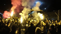 Αποθέωση και στην Αθήνα για την ΑΕΚ!