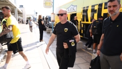 Έτοιμη για Τούμπα η πρωταθλήτρια ΑΕΚ που αναχώρησε για Θεσσαλονίκη