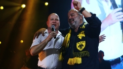 Πήρε μικρόφωνο ο Νίκολιτς και τραγουδούσε «ΑΕΚ ΟΛΕ, ΑΕΚ ΟΛΕ, ΟΛΕ ΟΛΕ...»