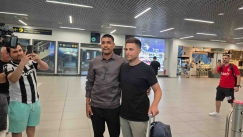 Στη Θεσσαλονίκη για τον ΠΑΟΚ ο Λίσι, τον υποδέχτηκε ο Μάτος