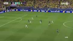 Ο Κούνια με έξοχη εκτέλεση έκανε το 2-0 για τη Βραζιλία