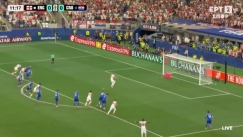 Με πέναλτι που επαναλήφθηκε ο Κέιν έκανε το 1-0 για την Αγγλία