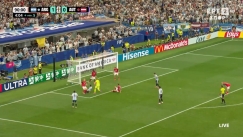 Το 2-0 του Μέσι στο Αργεντινή - Αυστρία μετά μία από φάση διαρκείας