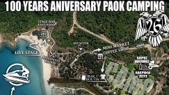 Οι φίλοι του ΠΑΟΚ διοργανώνουν κάμπινγκ για τα 100 χρόνια ιστορίας