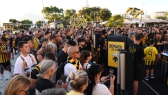 «Κιτρίνισε» η Πάτρα για το 14ο τρόπαιο της ΑΕΚ