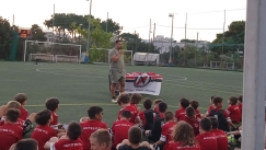 Ο Χριστοφιλέας έκανε ευχάριστη έκπληξη σε παιδιά Ακαδημίας