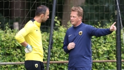 Η δουλειά του Ντόμπνικ με τους τέσσερις γκολκίπερ της ΑΕΚ
