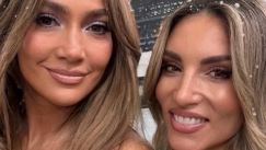 Αθηνά Οικονομάκου: «Τσιμπήστε με» - Η selfie που τράβηξε με την Τζένιφερ Λόπεζ