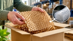 Τέλος στο πλαστικό bubble wrap; Χάρτινη λύση με ευρωπαϊκή χρηματοδότηση 13 εκατ. ευρώ