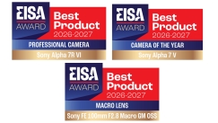 Η Sony κατακτά για δεύτερη συνεχόμενη χρονιά το βραβείο «Camera of the Year» στα EISA Awards 2026