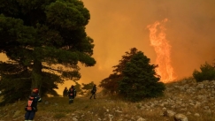 Μέγαρα: Η φωτιά έφτασε στα σπίτια σε Ψάθα και Κανδήλι – Συναγερμός στη ΒΙΠΕ