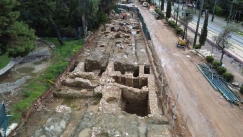 Αποκαλύφθηκε εντυπωσιακό ρωμαϊκό συγκρότημα με στοές στη Βασιλίσσης Όλγας - Δείτε εικόνες